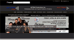 Desktop Screenshot of aktina.org